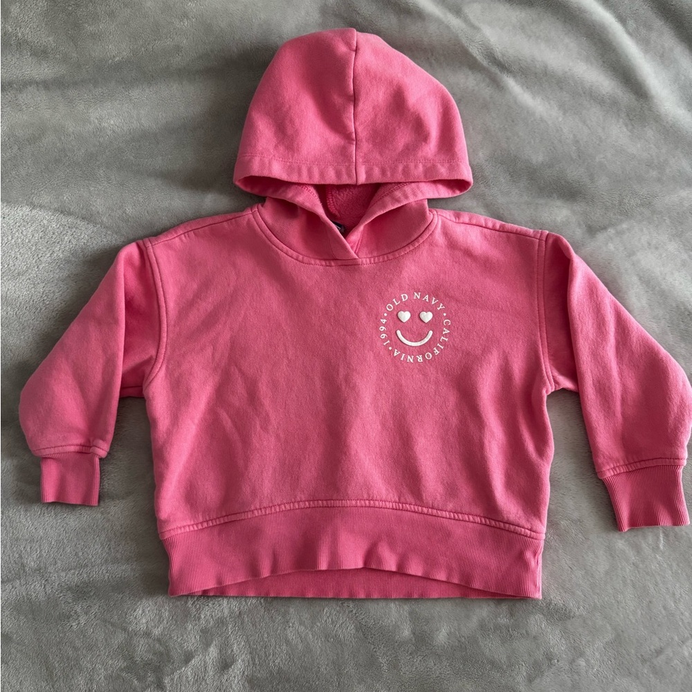 Old Navy Kids Bright Pink Hoodie